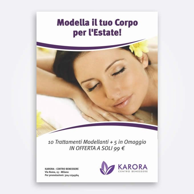 Volantino Pubblicitario A5 - Modello 5